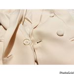 Double Breasted Blazer Coat NWOT Tan Size M Photo 8
