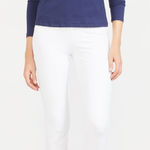 J McLaughlin Cropped Dress Pants in White Size 4 Photo 0