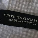 ZARA  Blue Sleeveless Strapless Pleated Button Front Poplin Tank Top Blouse XS Photo 3