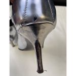 Donald J Pliner Women's Leather Silver \Pumps/Shoes/Heel 2.75" Size 6 SKU 5699 Photo 6