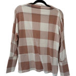 Maurice's  Plaid Cowl‎ Neck Pullover Long Sleeve Top Comfy Casual Medium Photo 0