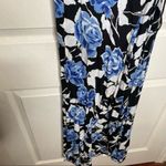 Faithfull the Brand Lulu Black Floral Print Wrap Maxi Dress Size XS Photo 7