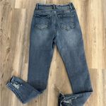 Rough Hem Size Small Skinny Jeans perfect to wear with boots Blue Photo 1