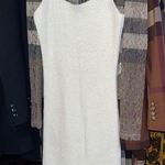 Balmain Strapped Velvet Mini Dress in Casse Blanc Photo 0