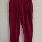 Athleta NWOT  Elation Pant Dressy Jogger Wine Dark Red Coffeeberry Size M Photo 0