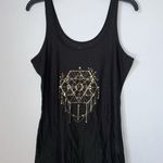 No Boundaries Dream Catcher Tank Top Black Juniors XL 15-17 Whimsigoth Goth Hippie Boho Witchy Photo 0
