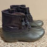 Sperry Saltwater Duck Rain Boot Metallic Gray Blue- Size 6 (Girls, Women’s) Photo 1