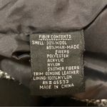 New York Girl Vintage 80s  Boucle Bomber Jacket Black Speckled Coat Shoulderpads Photo 11