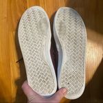 Converse BNWOT Maroon  Leather sneakers Photo 3