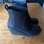 Jessica Carlyle Wedge Boots Benedict Black Size 7 Photo 0