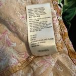 Free People  Lucie Mini Dress Antique Coin Yellow Gold Photo 5