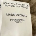 Dissh Cleo Cropped Wool Taupe Brown Women Sweater Size XXL Photo 6