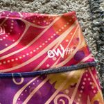 OWfit Multicolored Design 3/4 Length Leggings Blue Photo 3