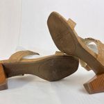 Anne Klein  iflex Gold Chunky Heeled Sandal-Size 9 Photo 6