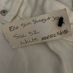 Club Monaco  White Ella Slim Straight Jeans NWT Size 32 Photo 11