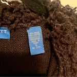 Karen Scott Ugly Christmas Cardigan Embroidered Sweater Photo 9