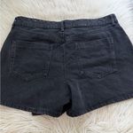 ZARA Black Denim Wrap Skirt Photo 13