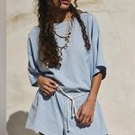 Free People  Monet Romper- Blue Snowflake- NWT- Size Small Photo 1