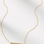 Anthropologie A initial necklace Photo 0