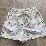 Sanctuary Floral Linen Paper Bag Shorts Sz Sm NWT Photo 3