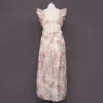 Munthe. Hives Silk Blend Floral Dress. Pink Size 8 Photo 4