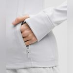 Lululemon NWT  Define Jacket Nulu - Heathered Core Ultra Light Grey - 8 Photo 3