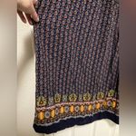 Forever 21 Navy Bohemian Strapless Tube Top Maxi Dress Photo 2