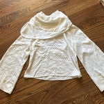 ZARA  nwt white satin blouse Photo 0