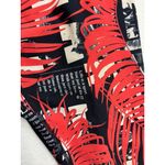 DKNY Sport Womens Black Red Palm Leaf Print Capri Leggings Size M Active Size M Photo 2