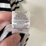 Z Supply Black and White Striped Bell Sleeve Shirt M Photo 5