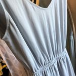 Show Me Your Mumu NWT  Kendall STEEL blue maxi dress MEDIUM FLAWED Photo 7