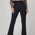 Spanx Polished Cropped Kick Ponte Flare Pants Black Small Petite Photo 0