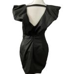 DO+BE  Black Fine Wine Mini Dress. Size Large. CDRS074 Photo 4