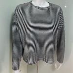 Madewell  long sleeve stripe crop top Photo 0