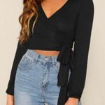 Olivaceous Cropped Long Sleep Top Photo 0
