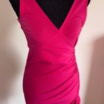 HYFVE WRAP FRONT RUCHED MINI DRESS Photo 1