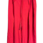 Wdirara Wrap/Apron Wide Leg Pants Red Sz L NWT Size L Photo 0
