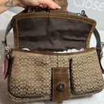 Coach y2k  Vintage Brown Soho Flap Shoulder Bag Photo 6