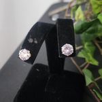 Boutique Chunky Light Blue Acrylic Chain Link Statement Necklace Earrings Set New Photo 3