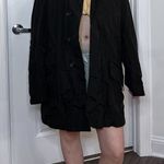 Banana Republic Black Button Trench Jacket - 2 Photo 0