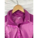Adidas  Golf Clima Proof Windbreaker Zip Jacket Purple Size Large Photo 1