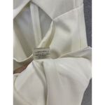 Sugar Lips Sugar-Lips Women's Dress Cutout Sleeveless Solid White Size Small Surplice Photo 6