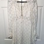 For Love & Lemons White Long Sleeve Charmaine Mini Dress Size M Photo 1