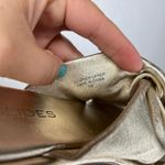J/SLIDES NYC Yaya Gold Leather Knot Slide Sandals Women's Size 8 Photo 5