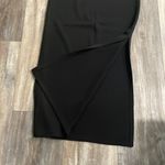 St. John  Basics Santana Knit Black Side Slit Maxi Skirt Woman’s 6 Photo 5