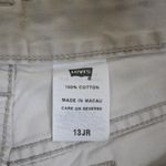 Levi's  Women's Khaki Denim Jean Short Size 13 Jr Photo 7