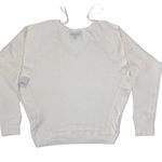 Free People  Dolman Thermal Top Sz M Cream Oversize Boho Fairy Cottagecore NWT Photo 7