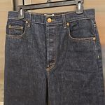💕DOEN💕 Lady Jean ~ Ultra High Waisted Barrel Leg Rinse Wash Dark Blue 30 NWT Photo 12