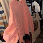 Chic Soul Coral Crew Neck Sweater Photo 3