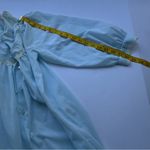 Barbizon Vintage Light Blue Nightgown with Lace Trim Small Photo 5